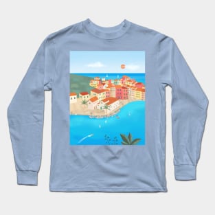 Vernazza, Cinque Terre, Italy Long Sleeve T-Shirt